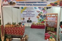 Stan PENAS KTNA XVI Kabupaten Tolikara di Kota Padang, Sumatera Barat