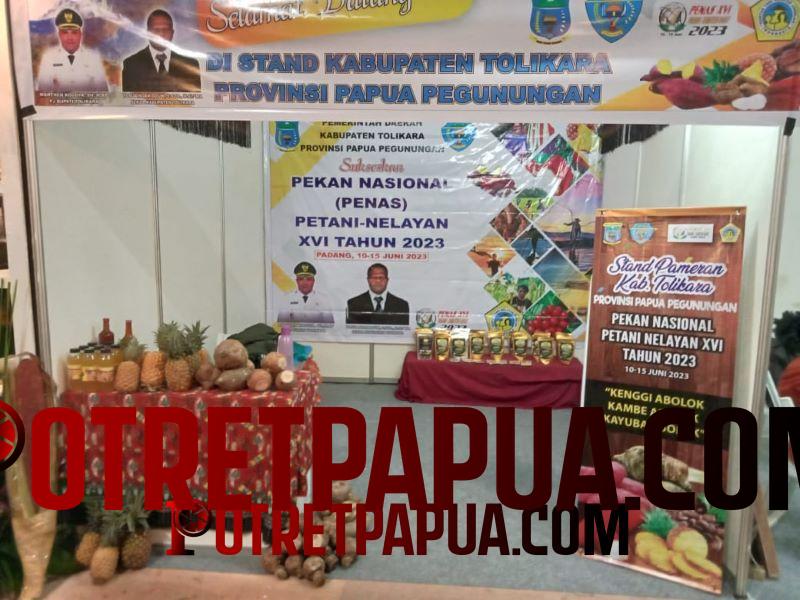 Stan PENAS KTNA XVI Kabupaten Tolikara di Kota Padang, Sumatera Barat