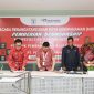 Penandatanganan kerja sama antara Bank Papua dan Manajemen Persipura Jayapura, Selasa (12/9)