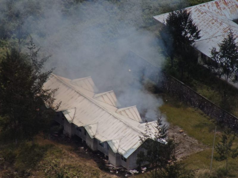 Bangunan Perumahan Nakes RSUD Ilaga di Kompleks RSUD Ilaga