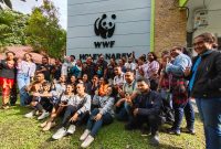 Oeserta Pelatihan Publik Speaking yang dilaksanakan WWF Papua
