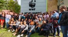 Oeserta Pelatihan Publik Speaking yang dilaksanakan WWF Papua