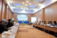 Suasana FGD Pusat Studi Indo-Pasifik Universitas Cenderawasih di salah satu hotel di Jayapura, Papua, Jumat (21/3/2025). Dok Dam/Jubi