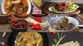 Foto kolase menu olahan daging kurban. (Ist)