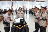 Kapolda Papua, Irjen Pol Patrige Renwarin memimpin serah teima jabatan Pejabat Utama Polda Papua, Rabu 7 Januari 2026.(Foto: Ist)