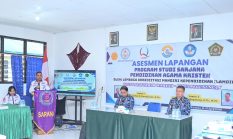 Dua Asesor LAM Kependidikan Nilai Mutu Pendidikan di STT Arastamar Wamena