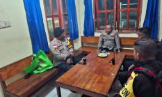 Puluhan Personel Brimob Kawal Mediasi di Bokondini Kabupaten Tolikara