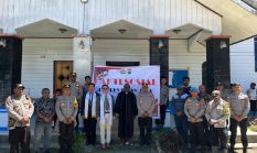 Sambut HUT Bhayangkara ke-80, Polres Intan Jaya Berbagi Kasih untuk Jemaat GKII Antiokhia Sugapa