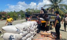Polsek Makimi Dampingi Penjualan 7,55 Ton Jagung ke BULOG