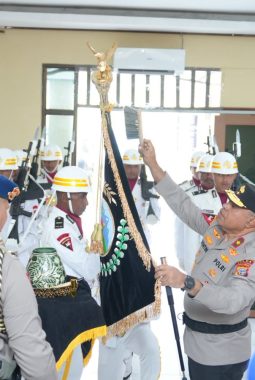 Polda Papua Tengah Gelar Upacara Pemuliaan Nilai-Nilai Luhur Tribrata Sambut Hari Bhayangkara ke-80