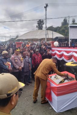 Monumen Karel Gobai Resmi Didirikan, Simbol Penghormatan Tokoh Besar Paniai
