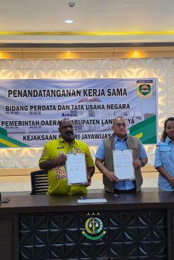 Pemda Lanny Jaya Jalin Kerjasama Dengan Kejari Jayawijaya Dalam Penanganan Hukum Perdata Dan TUN