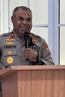 Kapolda Papua Tengah : Ajak Masyarakat Rayakan Final Piala Dunia dengan Sportivitas