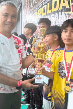Turnamen Kapolda Papua Tengah Cup 2026 Lahirkan Juara Muda Bulutangkis di Mimika