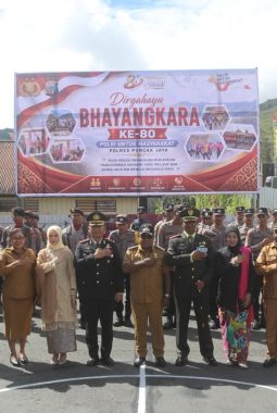 Hari Bhayangkara ke-80, Polres Puncak Jaya Teguhkan Makna Pengabdian