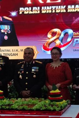 Momentum Bhayangkara, Polda Papua Tengah Raih Tonggak Baru Pembangunan Markas Komando