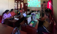 Transformasi Digital: DWP Nduga Ikuti Sosialisasi E-Reporting Secara Nasional melalui Zoom Meeting