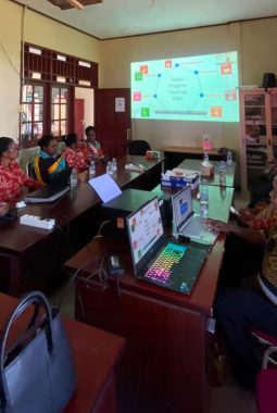 Transformasi Digital: DWP Nduga Ikuti Sosialisasi E-Reporting Secara Nasional melalui Zoom Meeting
