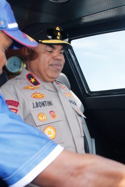 Kapolda Papua Tengah Uji Coba Kapal Patroli C2 di Nabire