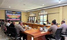Wakapolda Papua Tengah Pimpin Anev Penanggulangan Karhutla