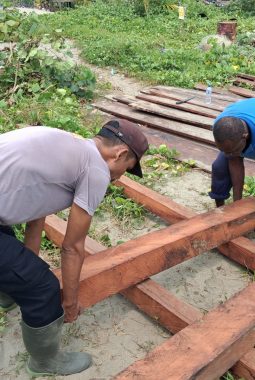Dari Gotong Royong, Harapan Keamanan Warga Paronggo Mulai Dibangun