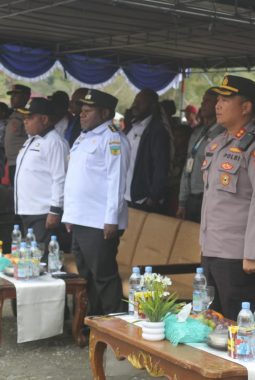 Launching Sekolah Sepanjang Hari, Kapolres Puncak Jaya Bicara Masa Depan Anak Papua