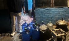 Razia Malam di Wamena, Polisi Amankan Ballo dan Cap Tikus dari Lokasi Produksi