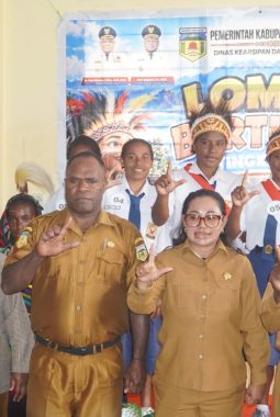 Pemkab Puncak Jaya Gelar Lomba Bertutur Tingkat SD dan SMP, Dorong Minat Baca dan Kepercayaan Diri Generasi Muda