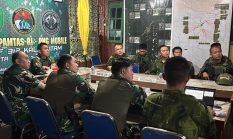 Wapangkoops TNI Habema Tinjau Satgas Pamtas Yonif 312/Kala Hitam di Nduga, Tekankan Sinergi Antarunsur Keamanan
